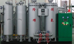 PSA nitrogen making machine + carbon deoxidization nitrogen purification device