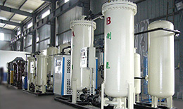 Nitrogen equipment production site